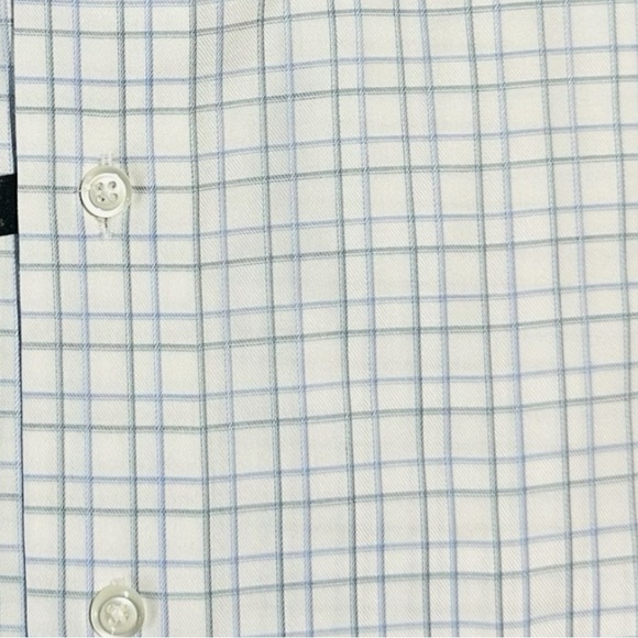 Jos. A. Bank Reserve Men’s Dress Shirt 20-36 Blue Windowpane Plaid NWT - Picture 5 of 5